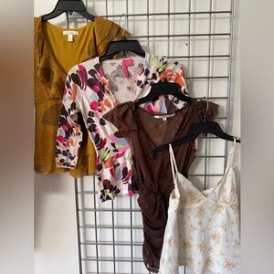 Lot of 4 Tops Charlotte, Weston Wear, Studio M, Polo RL